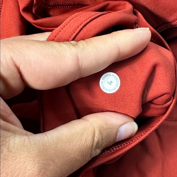 Lululemon Fast and Free Crop II 19" *Non-Reflective Magma - Picture 4 of 5